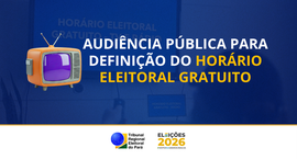 O encontro é voltado para representantes de partidos políticos, federações, coligações e emissor...