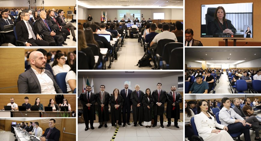 Aula prática: TRE leva sessão plenária para o Cesupa