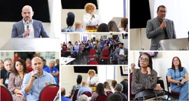 O evento contou com a presença de representantes do Pacto Interinstitucional Pró-Equidade Racial...