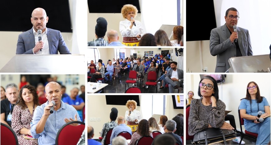 O evento contou com a presença de representantes do Pacto Interinstitucional Pró-Equidade Racial...