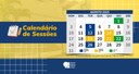 Confira o calendário das sessões plenárias em agosto