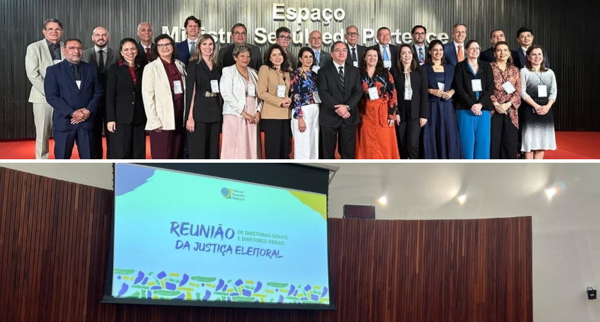 O evento, na quarta-feira, 30 de abril, ocorreu na sede do Tribunal Superior Eleitoral (TSE), e ...