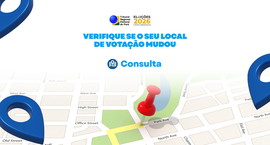 Eleitoras e eleitores devem verificar o local e o número da seção antes da votação; mudanças pod...