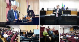 Com a participação do presidente do Regional, desembargador José Maria Teixeira do Rosário, o ev...