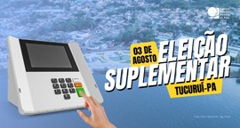 No próximo dia 03 de agosto, 73.211 eleitores do município, localizado no sudeste do Pará, devem...