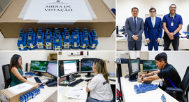 Serão geradas cerca de 47.902 mídias para as Eleições 2026. Desse total, 404 são mídias de carga...