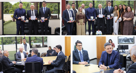 Presidente do TRE do Pará recebe Ministério Público de Contas do Estado