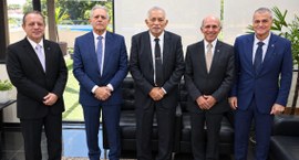 A Associação Nacional de Desembargadores cumpre visita institucional no Pará com o objetivo de f...