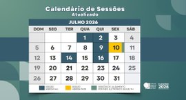 As plenárias seguem em formato híbrido, com transmissão ao vivo pelo YouTube, mas as datas da se...