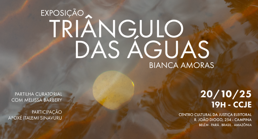 TRE do Pará convida para a exposição “Triângulo das Águas”, da artista Bianca Amoras