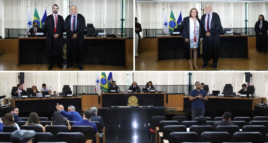 TRE do Pará empossa novos magistrados para o biênio 2025–2027
