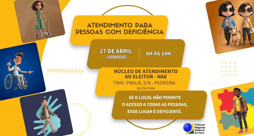 A ação será realizada no Núcleo de Atendimento ao Eleitor, localizado no bairro da Pedreira, no ...