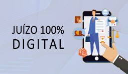 imagem de background - O “Juízo 100% Digital” é a possibilidade de o cidadão valer-se da tecnolo...