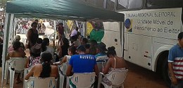 Justiça Eleitoral do Pará realiza atendimento itinerante me bairros de Santarém