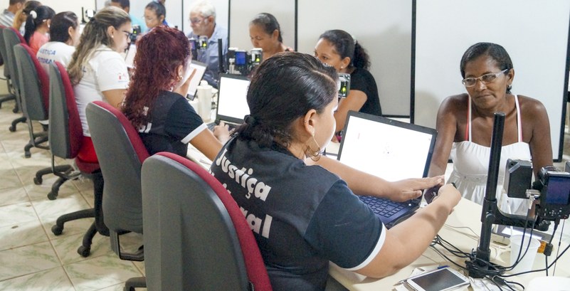 Biometria Marituba Justiça Eleitoral intensifica cadastro biométrico em Marituba