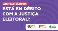 O eleitor que está em débito com a Justiça Eleitoral agora pode regularizar sua situação pelo si...