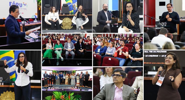 Em três dias de programação na sede do TRE do Pará, em Belém, o evento reuniu grandes nomes do c...