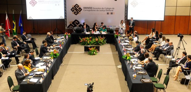 Encerramento do Colégio de Corregedores da Justiça Eleitoral - TRE-PA Evento da Corregedoria Regional Eleitoral foi encerrado com a elaboração da Carta de Belém-PA