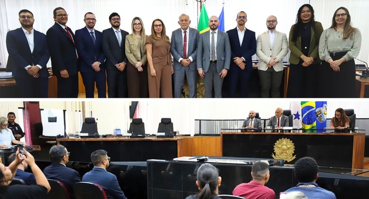 Dez novos integrantes foram empossados para atuar nas áreas Judiciária, Administrativa, de Conta...