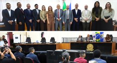 Dez novos integrantes foram empossados para atuar nas áreas Judiciária, Administrativa, de Conta...