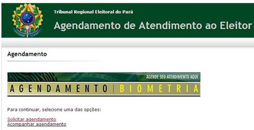 TRE-PA oferece agendamento via internet TRE-PA oferece agendamento via internet
