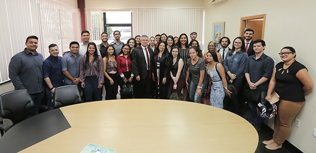 TRE-PA recebe visita de alunos de direito FIBRA TRE-PA recebe visita de alunos de direito FIBRA