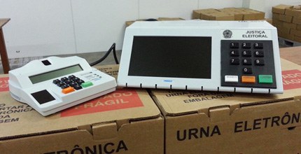 TRE-PA Recebimento das UE2013 recebimento de novas urnas eletrônicas modelo 2013