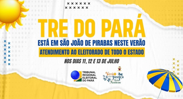 Ação itinerante oferece serviços eleitorais em São João de Pirabas A iniciativa é voltada para todo o eleitorado do estado e visa facilitar o acesso aos serviços d...