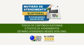 Ação visa oferecer opção de atendimento aos eleitores