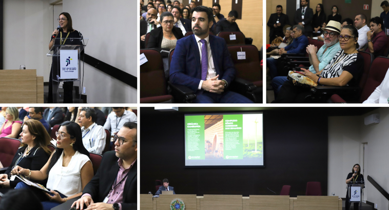 Ampliação das ações de sustentabilidade no TRE contribui para o enfrentamento da crise climática Uma dessas iniciativas, o Projeto Carbono Zero, foi selecionado e apresentado durante a 2ª Confe...