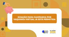 Somente instituições cadastradas e aprovadas pelo TSE podem arrecadar recursos por meio da chama...