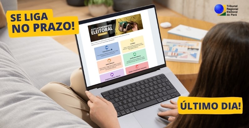Atenção! Hoje é o último dia para regularizar situação eleitoral Quem não se regularizar terá o título eleitoral cancelado e não poderá votar na próxima eleição.