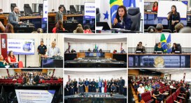 A cerimônia foi aberta pelo presidente do TRE do Pará, desembargador José Maria Teixeira do Rosá...