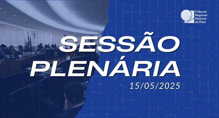 Aviso importante sobre mudança de horário da Sessão Plenária Excepcionalmente, a Corte Eleitoral se reunirá na próxima quinta-feira 15/05, às 15h.