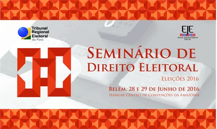 Banner Seminário de Direito Eleitoral - Eleições 2016