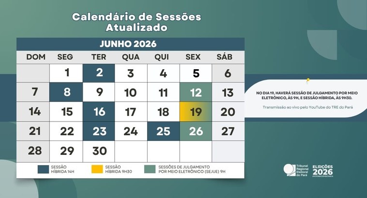As sessões são realizadas no formato híbrido, com participação presencial e remota, no Plenário ...