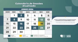 As sessões são realizadas no formato híbrido, com participação presencial e remota, no Plenário ...