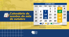 As sessões são realizadas no formato híbrido, com participação presencial e remota, no Plenário ...
