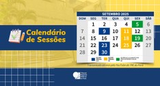 As sessões são realizadas no formato híbrido, com participação presencial e remota, no Plenário ...