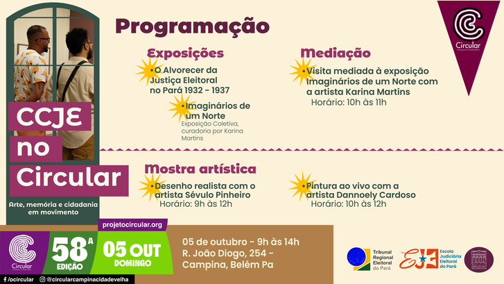 O evento cultural, já consolidado no calendário de Belém, oferece uma programação diversificada ...