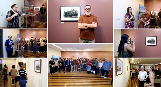 A mostra reúne fotografias feitas pelo servidor e artista visual Arnaldo Duarte, durante ações d...