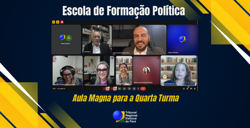 A aula magna, ministrada pela juíza federal, membro da Corte Eleitoral e professora Carina Cátia...
