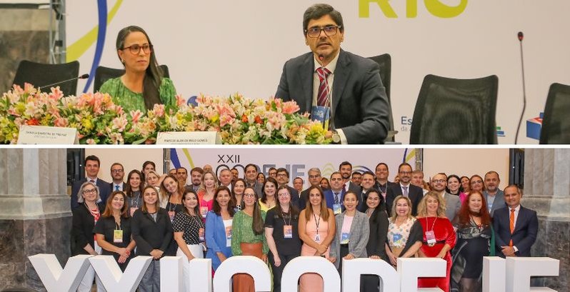 A abertura contou com a participação do vice-presidente do Colégio de Dirigentes das Escolas Jud...