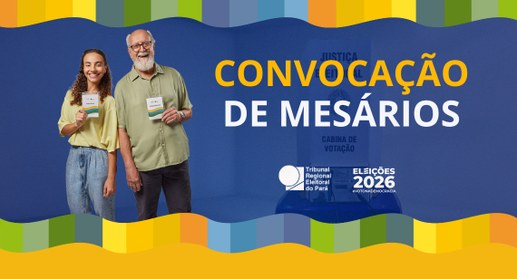 Justiça Eleitoral orienta convocados a participarem do treinamento obrigatório e reforça a impor...
