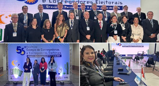 O encontro reúne corregedoras, corregedores e integrantes das corregedorias eleitorais de todo o...