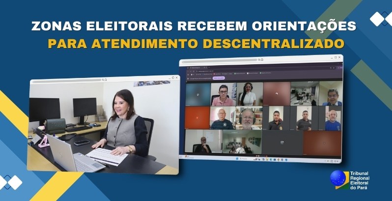 Corregedoria inicia treinamento para atendimento eleitoral descentralizado Primeira etapa começa no dia 18 agosto e permitirá que eleitores sejam atendidos em centrais de ...