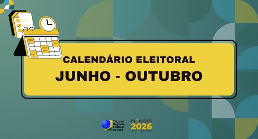 Com a proximidade das Eleições Gerais deste ano, o Calendário Eleitoral entra em ritmo acelerado...
