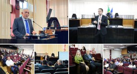 Com a participação do presidente do Regional, desembargador José Maria Teixeira do Rosário, o ev...