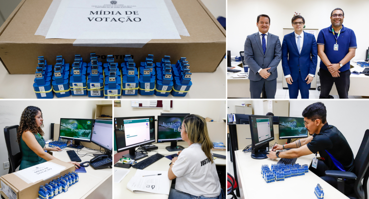 Serão geradas cerca de 47.902 mídias para as Eleições 2026. Desse total, 404 são mídias de carga...