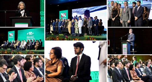 O magistrado Domingos Daniel Moutinho da Conceição Filho representou a presidência do TRE do Par...